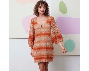 Zomerjurkje Alba breien - Lang Yarns breipakket | hobbygigant.nl