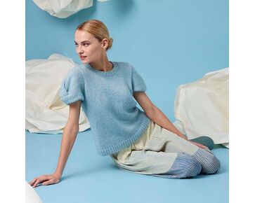 Dames shirt Olea breien - Lang Yarns breipakket