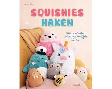 Squishies haken - Deltas haakboek | hobbygigant.nl