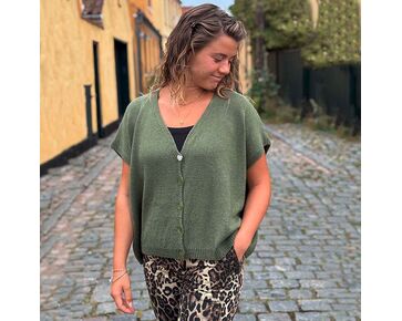 Mouwloos damesvest Indie breien - Lang Yarns breipakket | hobbygigant.nl