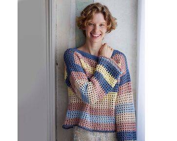 Damestrui Betty haken - Lang Yarns haakpakket | hobbygigant.nl