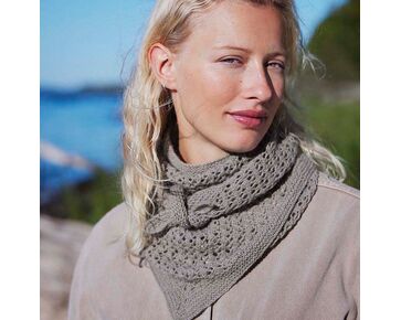 Driehoek lace sjaaltje Emily breien - Lang Yarns breipakket | hobbygigant.nl