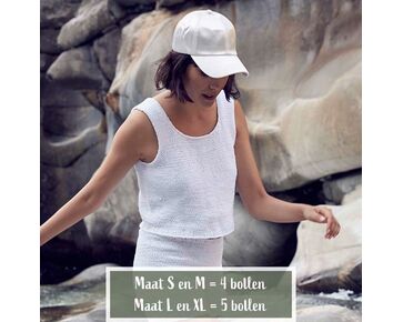 zomertopje breien - Wooladdicts Sunshine breipatroon