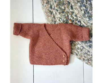 Baby overslag vestje breien - Fonty Tartan 3 breipakket | hobbygigant.nl