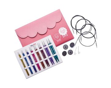 KnitPro 47424 Zing Verwisselbare Deluxe breinaalden - rondbreinaalden set