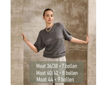 Dames top Tencellino  breipatroon