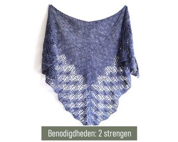 Dauwdruppel sjaal haken - haakpatroon à la Sascha