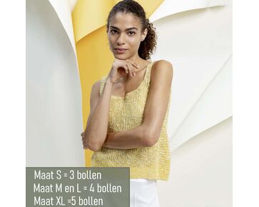 Zomertopje Lotus  breipatroon