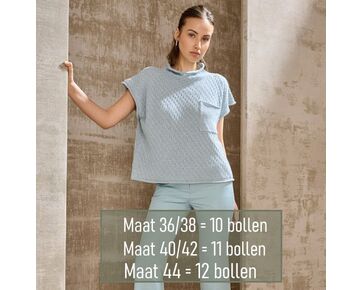 Zomertop Tencellino  breipatroon