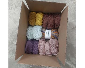 Zero Waste katoen garen pakket - Hobby Gigant, Kleurnummer: 1