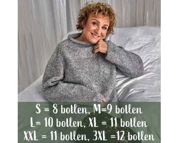Dames trui Ingrid breien - breipatroon