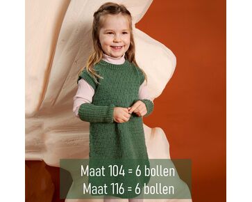 Kinderjurkje Fiep breien - breipatroon