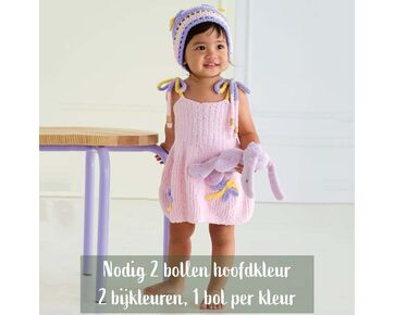 Kinderjurkje breien - breipatroon Leggerissimo
