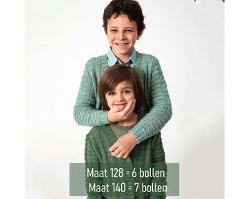 Kindervest Jip breien - breipatroon