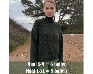 Trui dames breien - Wooladdicts Fire breipatroon