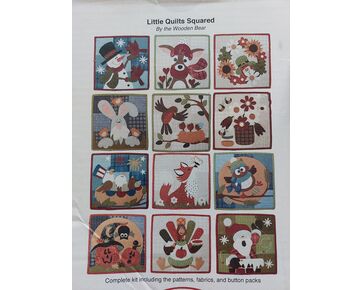 Quilt Little Quilts Squared naaien - Quilt pakket
