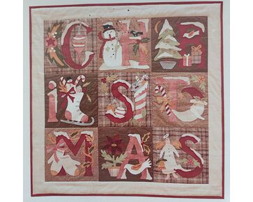 Quilt deken Merrie Christmas naaien - Quilt pakket Kerst