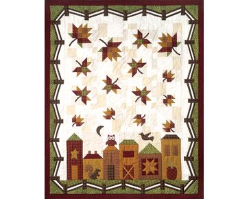 Quilt deken Hometown Harvest naaien - Quilt pakket herfst