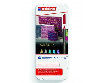 Edding metallic color pennen