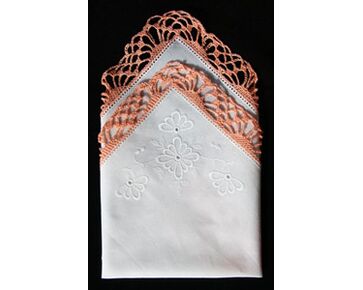 Gratis haakpatroon zakdoek oranje | zakdoek omhaken | hobbygigant.nl