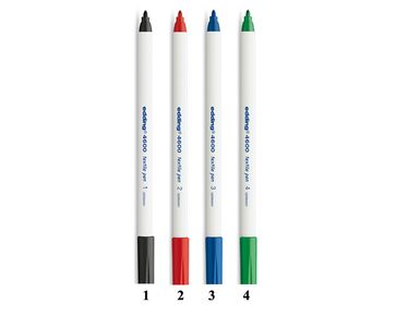 Edding Textielmarker zwart