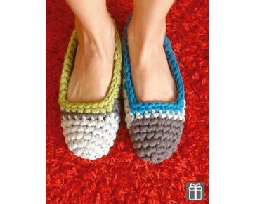 Patroon slofjes van Katia