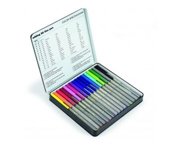 Finelinerset van Edding