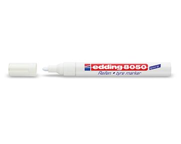 Banden marker van edding