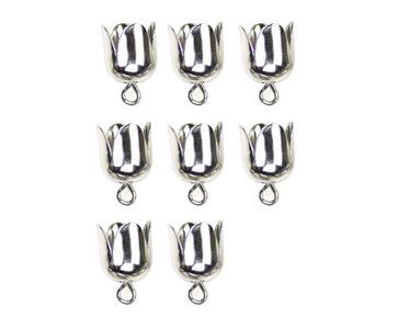 Kumihimo 8 eindkamps 6 mm