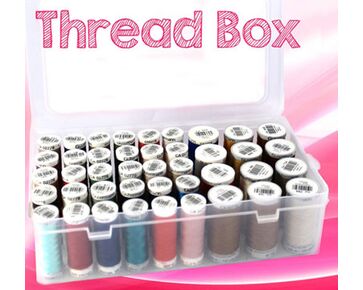 Garendoos voor 42 klosjes naaigaren - Opry | hobbygigant.nl