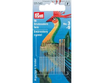 Borduurnaalden met punt van Prym