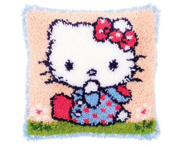 Knoopkussen hello Kitty van Vervaco