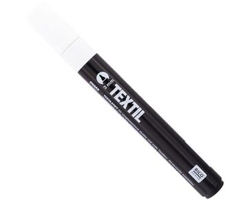 Textielmarker voor donkere stoffen