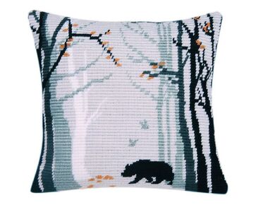 Bruno - La Maison Victor borduurkussen - Vervaco borduurpakket | HobbyGigant