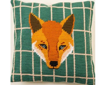 Gunther - La Maison Victor borduurkussen - Vervaco borduurpakket | HobbyGigant