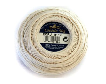 Cebelia DMC ecru 10