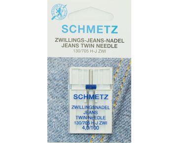 Schmetz - Jeans Twin 4,0/100 Naaimachine naald