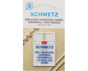 Universel twin naald Schmetz