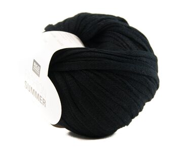 14 bollen Fashion Summer zwart 006 - ACTIE PAKKET Rico Design