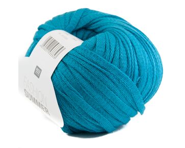 10 bollen Fashion Summer petrol 014 - ACTIE PAKKET Rico Design