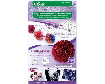 Clover bloemen sjabloon