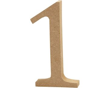 MDF cijfer  van Creotime