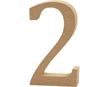 MDF cijfer van Creotime