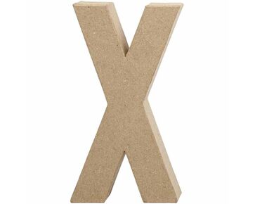 Papie rmache / kartonnen Letter van Creotime