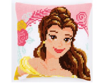 Enchanted Beauty borduurkussen - Vervaco borduurpakket | HobbyGigant