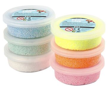 Foam Clay met boetseerklei