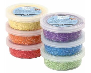 Foam Clay met boetseerklei