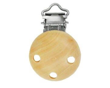 Houten speenclip blank hout | hobbygigant.nl