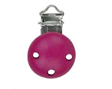 Houten speenclip cyclaam | hobbygigant.nl