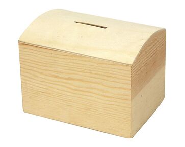 houten spaarpotje  | HobbyGigant.nl